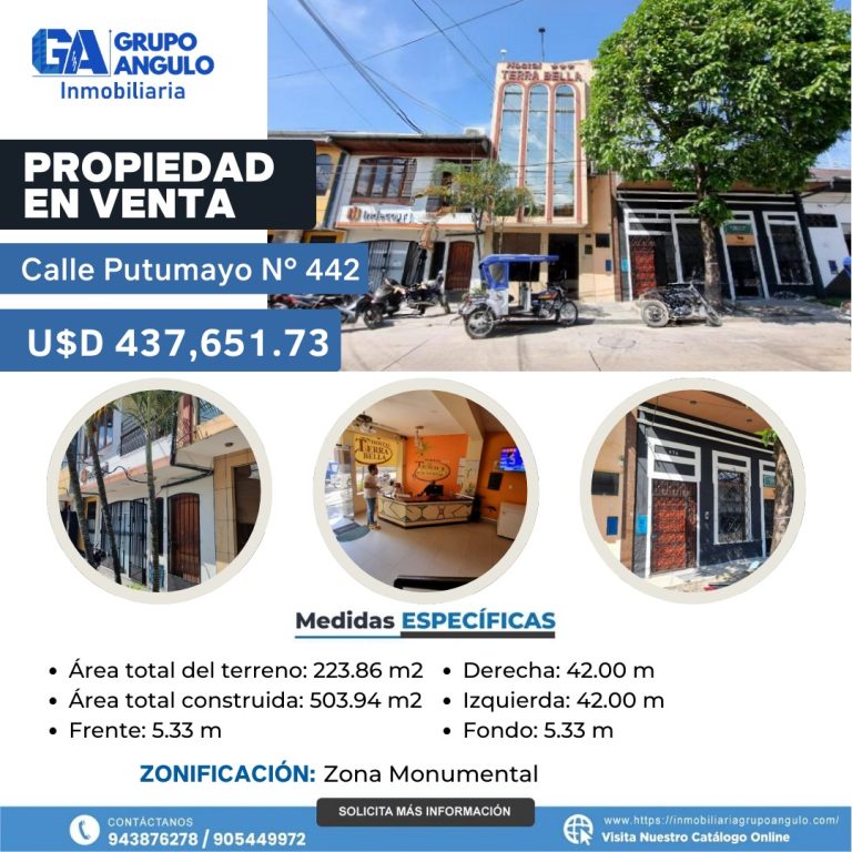 Propiedad en Venta putumayo